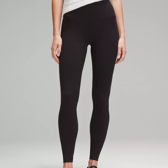 Lululemon Athletica Black Align™ High-Rise Pant 28" Leggings | Size 2 - Picture 1 of 4